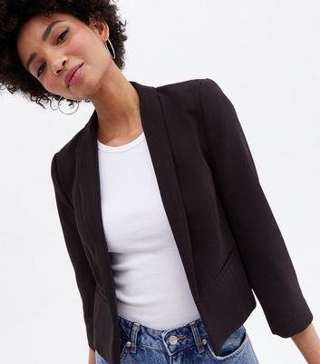 Amazon.com: Womens Casual Blazers Open Front Long Sleeve Work Office Jackets  Blazer Black : Clothing, Shoes & Jewelry