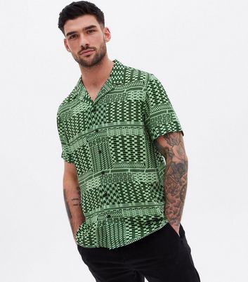 mens short sleeve shirts new look
