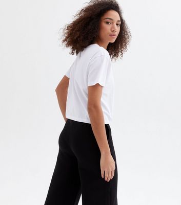 White Short Sleeve Boxy T-Shirt | New Look