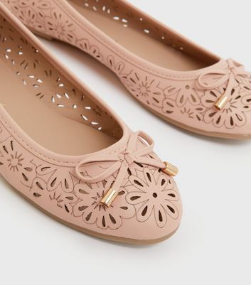 Laser cut ballet pumps Clearance