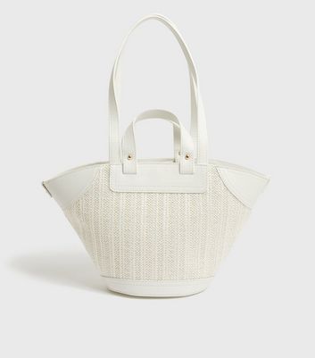 New look wicker online bag