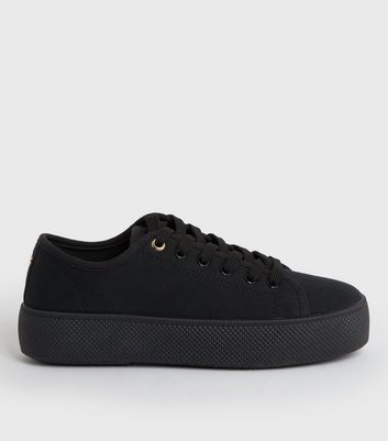 cheap black chunky trainers