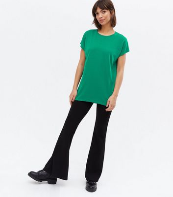 Click to view product details and reviews for Green Jersey Short Sleeve T Shirt New Look.