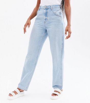 Click to view product details and reviews for Always Stand Out Blue Tapered Jeans New Look.