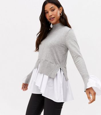 New look 2 2024 in 1 shirt jumper