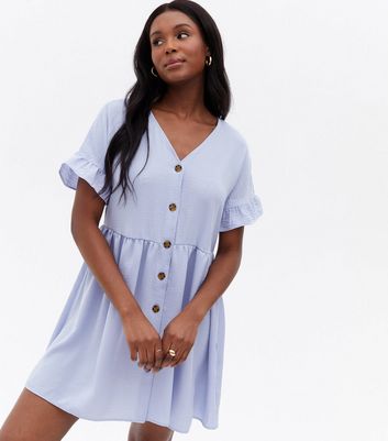Click to view product details and reviews for Pale Blue Herringbone Button Front Mini Smock Dress New Look. Click to view product details and reviews for Pale Blue Herringbone Button Front Mini Smock Dress New Look.