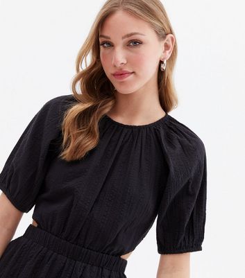 Click to view product details and reviews for Black Seersucker Cut Out Mini Dress New Look. Click to view product details and reviews for Black Seersucker Cut Out Mini Dress New Look.