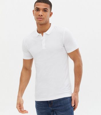 polo t shirts mens white