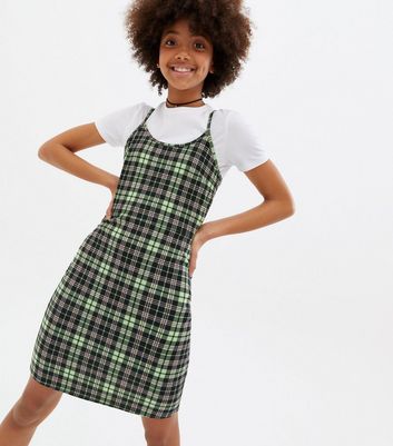 Short on sale tartan dress