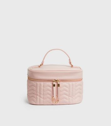 quilted makeup pouch