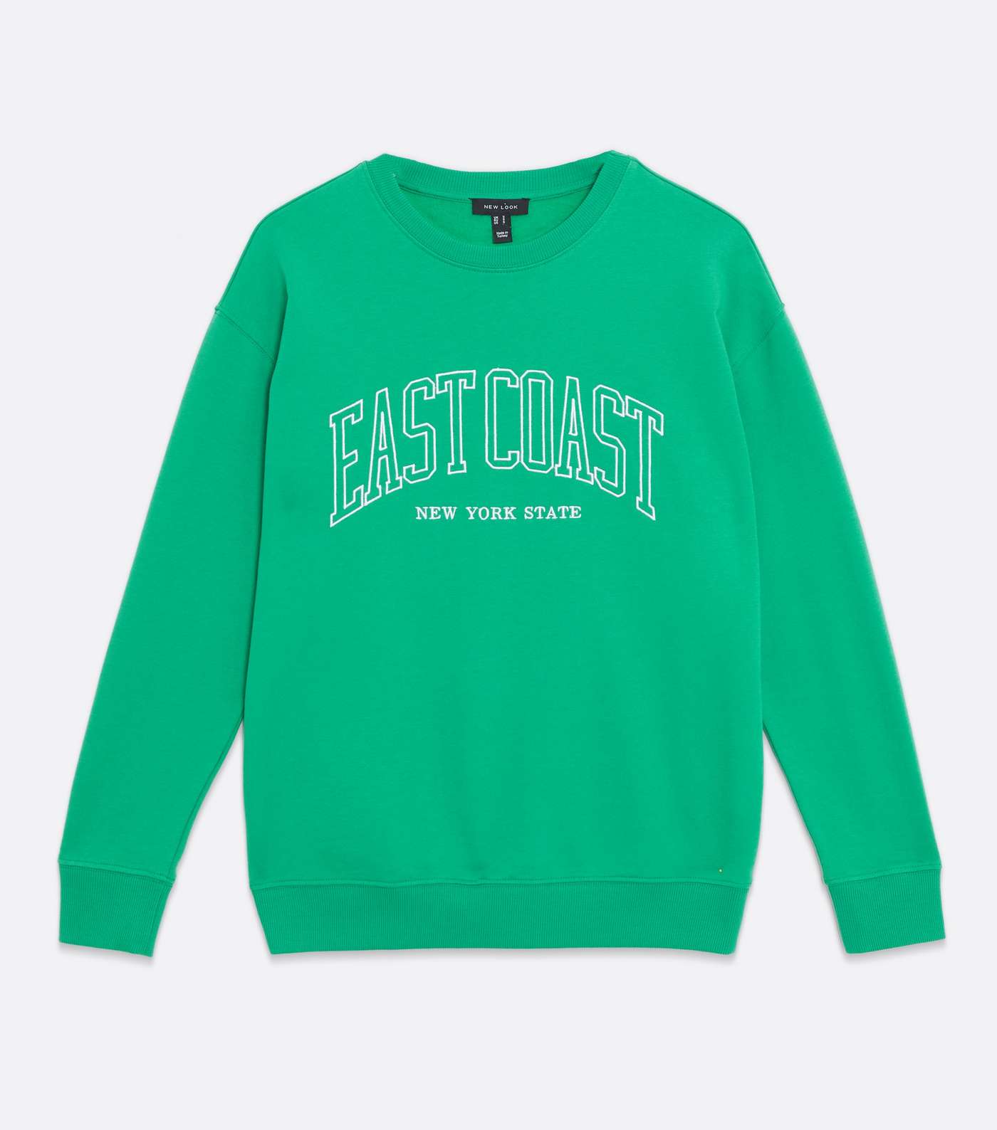 Green East Coast Varsity Logo Sweatshirt Image 5
