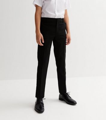Kingsmeadow Boys Black Sturdy Fit Trousers with Waist Adjuster : Michael  Sehgal and Sons Ltd , Buy School Uniform for Boys and Girls