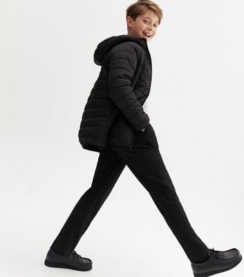 boys black school trousers