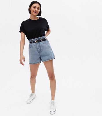 Denim shorts clearance new look