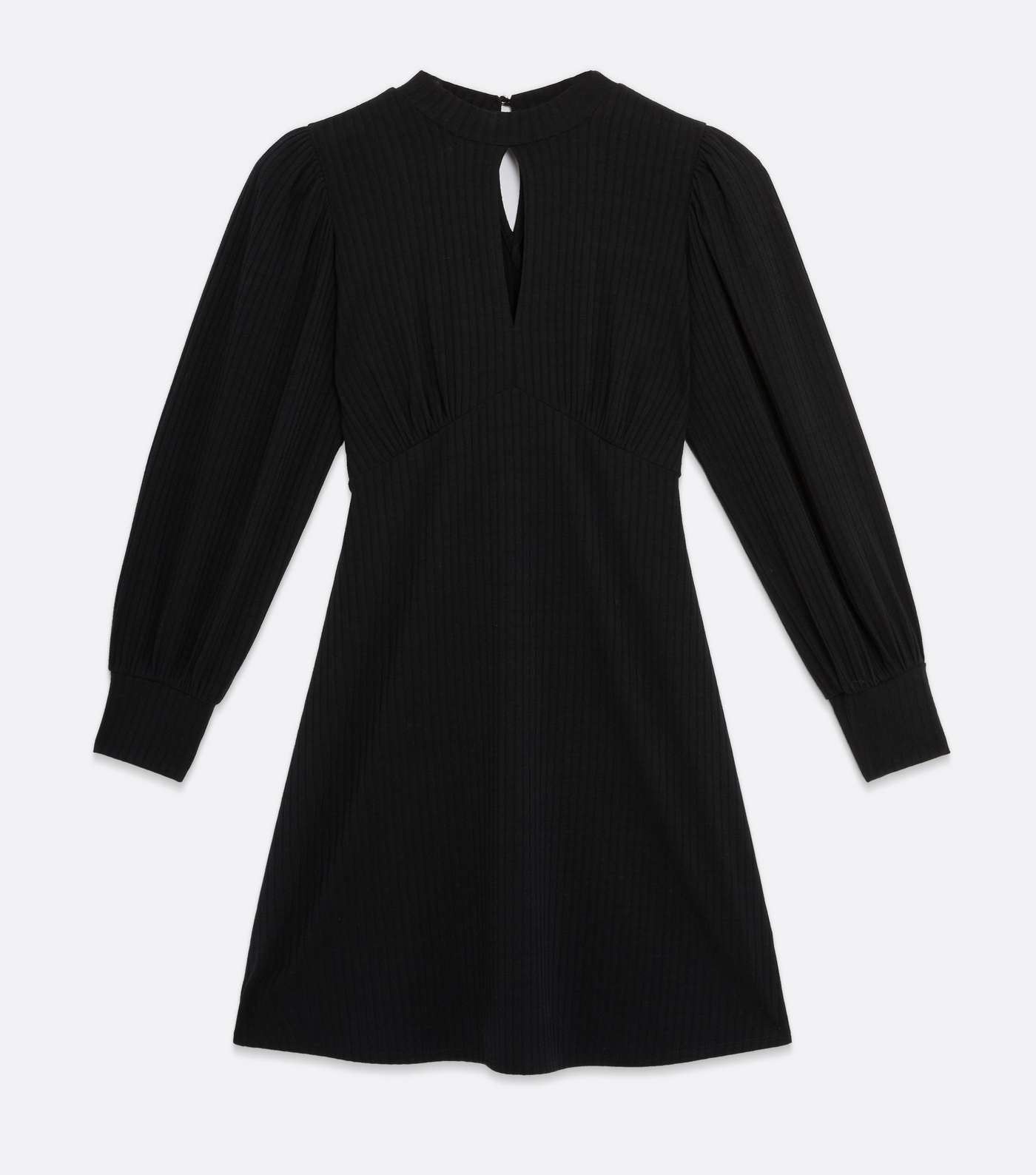 Petite Black Jersey Cut Out Mini Dress Image 5
