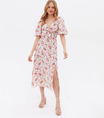 New look split outlet midi dress