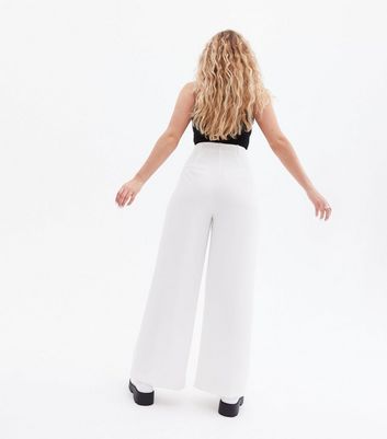 Suits You White Wide Leg Trousers | New 
