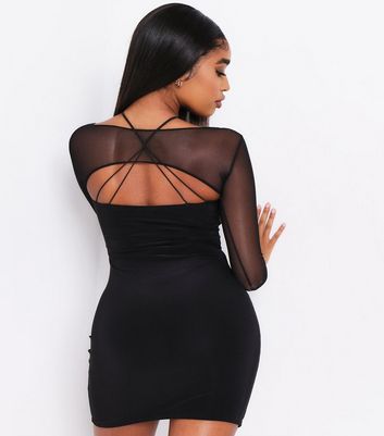 Missy Empire Exclusive One Shoulder Extreme Strappy Back Mini