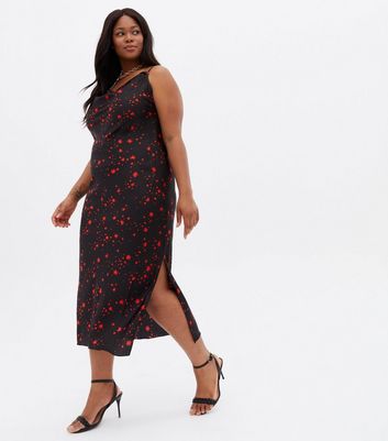 Plus size shop midi slip dress