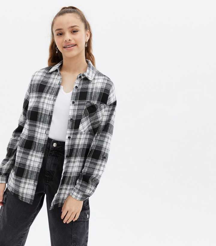 checkered long sleeve for girl