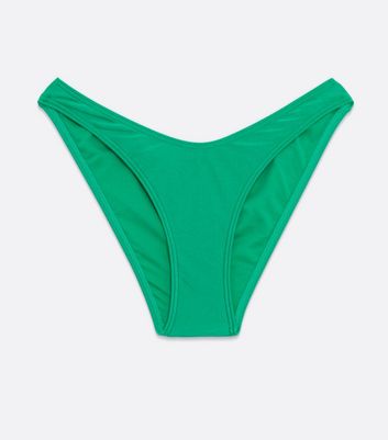 Damen Bekleidung Green V Front Bikini Bottoms