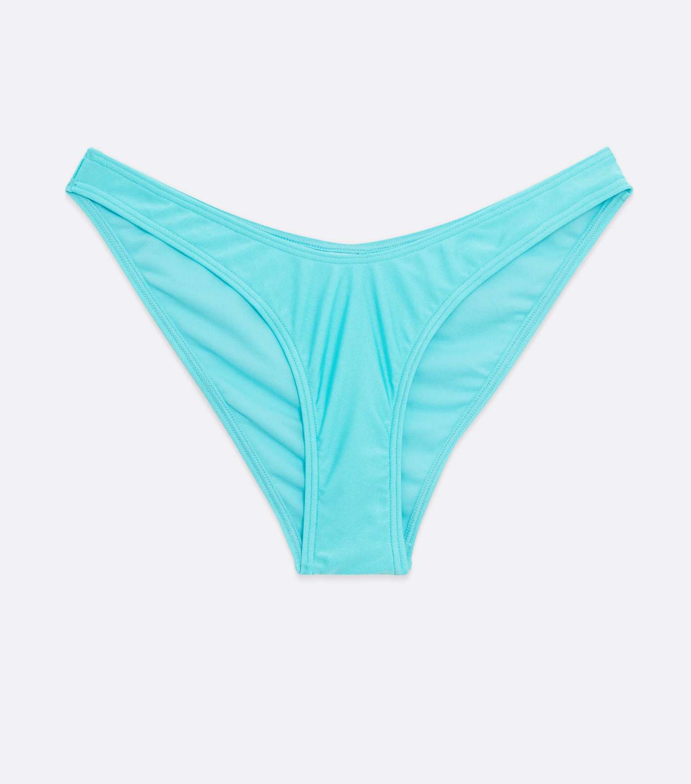 Turquoise V Front Bikini Bottoms Image 5