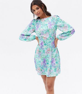 Little mistress floral top skater dress