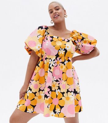 Apricot kaleidoscope dress sale