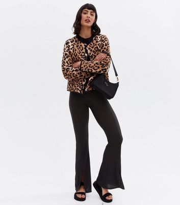 Animal print jacket new on sale look