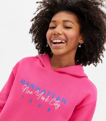 New look pink clearance hoodie