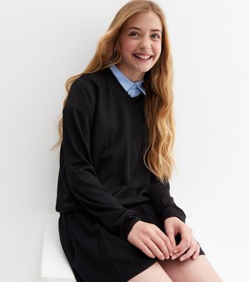 New look black outlet school jumper