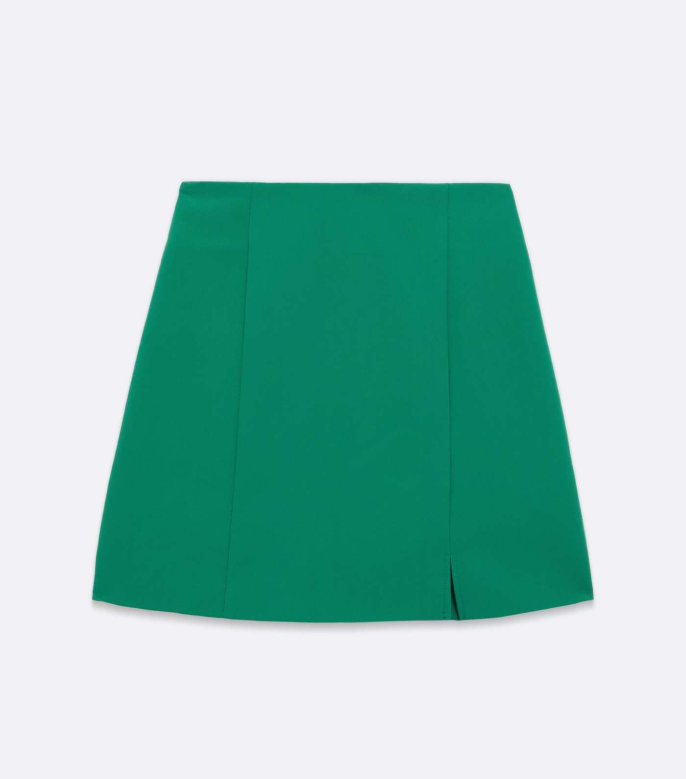 Green Split Mini Skirt Image 5