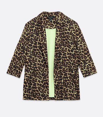 Leopard print clearance blazer uk