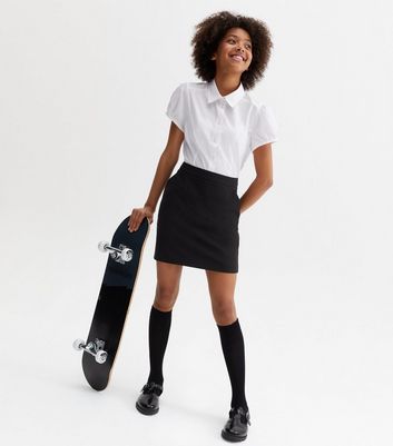 Black a line sales school skirts