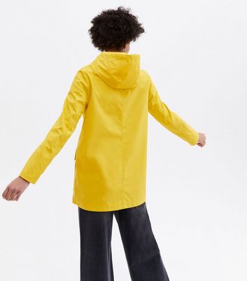 new look yellow raincoat