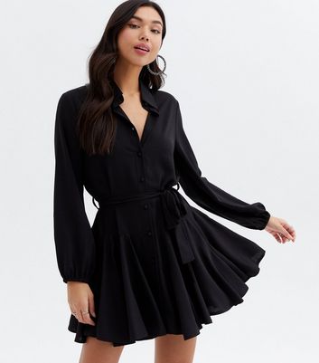 New look cameo 2025 rose black dress