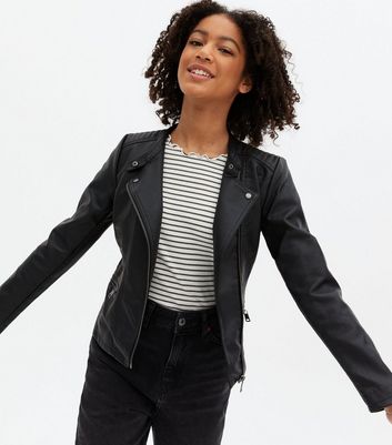 newlook leather jacket