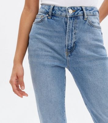 The Hannah Straight Leg Pant-Blue