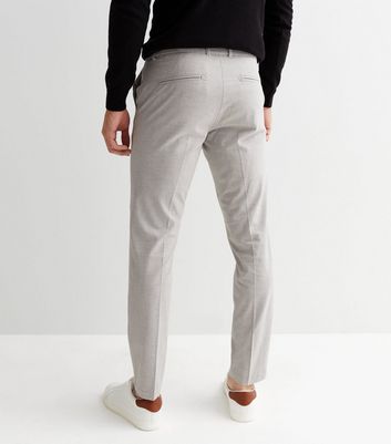 ASOS DESIGN smart super skinny pants in stone prince of wales check -  ShopStyle Chinos & Khakis