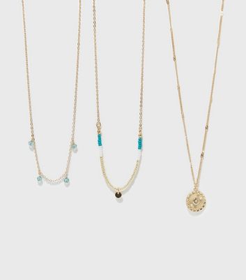 New look clearance coin necklace