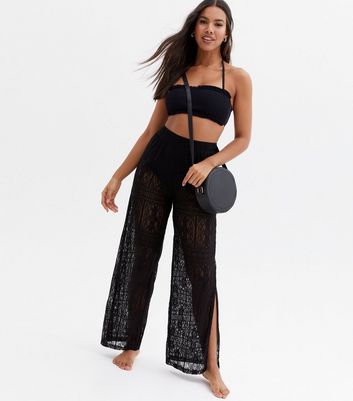 Crochet on sale beach trousers