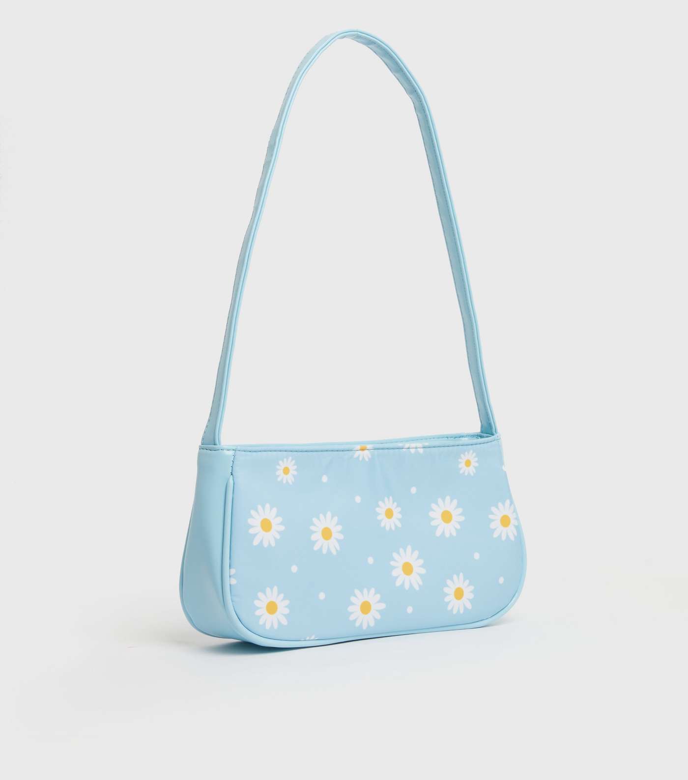 Girls Pale Blue Daisy Shoulder Bag Image 2