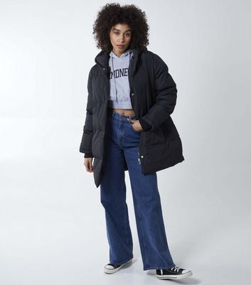 blue vanilla padded jacket