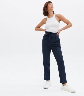 New look shop high waisted trousers