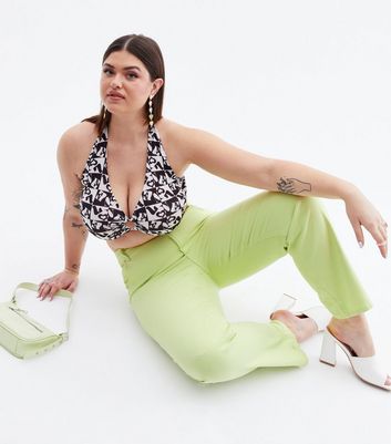 Lime green outlet womens pants