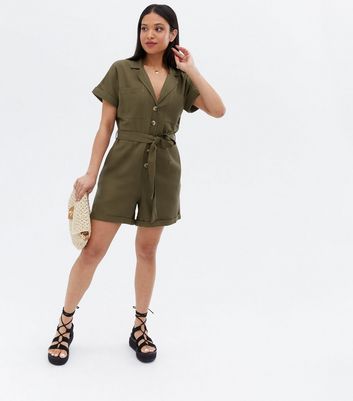 New look hot sale petite playsuit