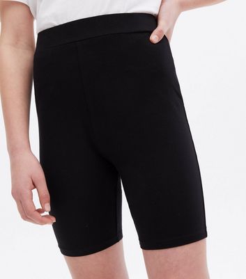 Girls black 2024 cycling shorts