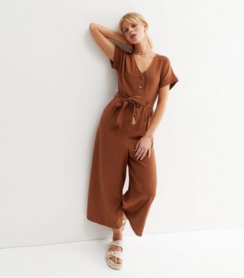 New look hot sale rust jumpsuit