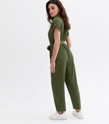 New look 2024 khaki jumpsuit