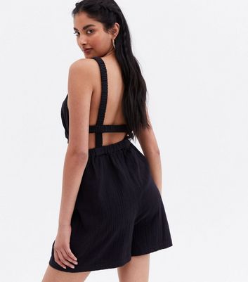 backless playsuit